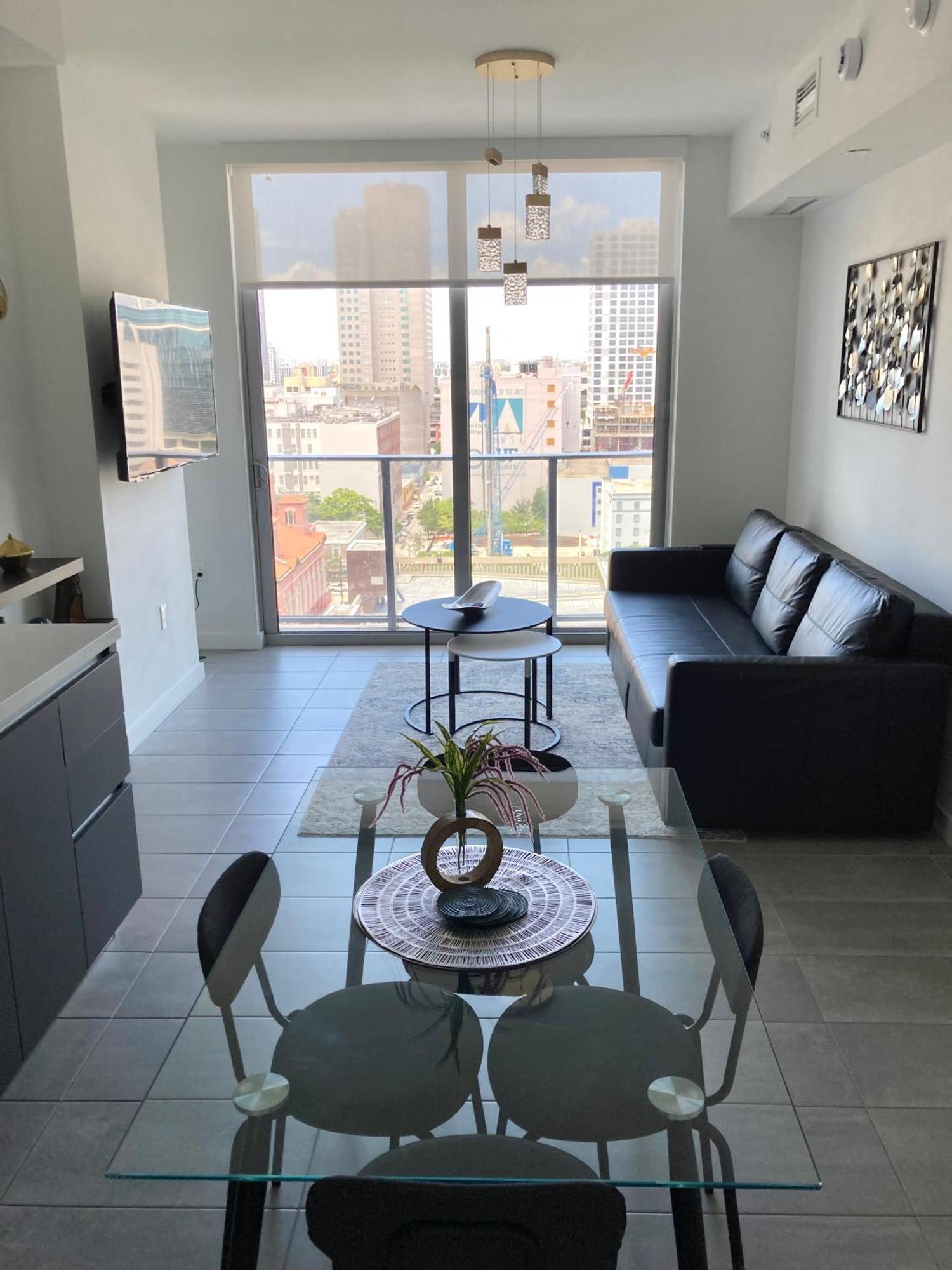 Brand New Modern 1 Bedroom Unit Downtown Майами Экстерьер фото